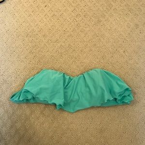 Teal bikini top